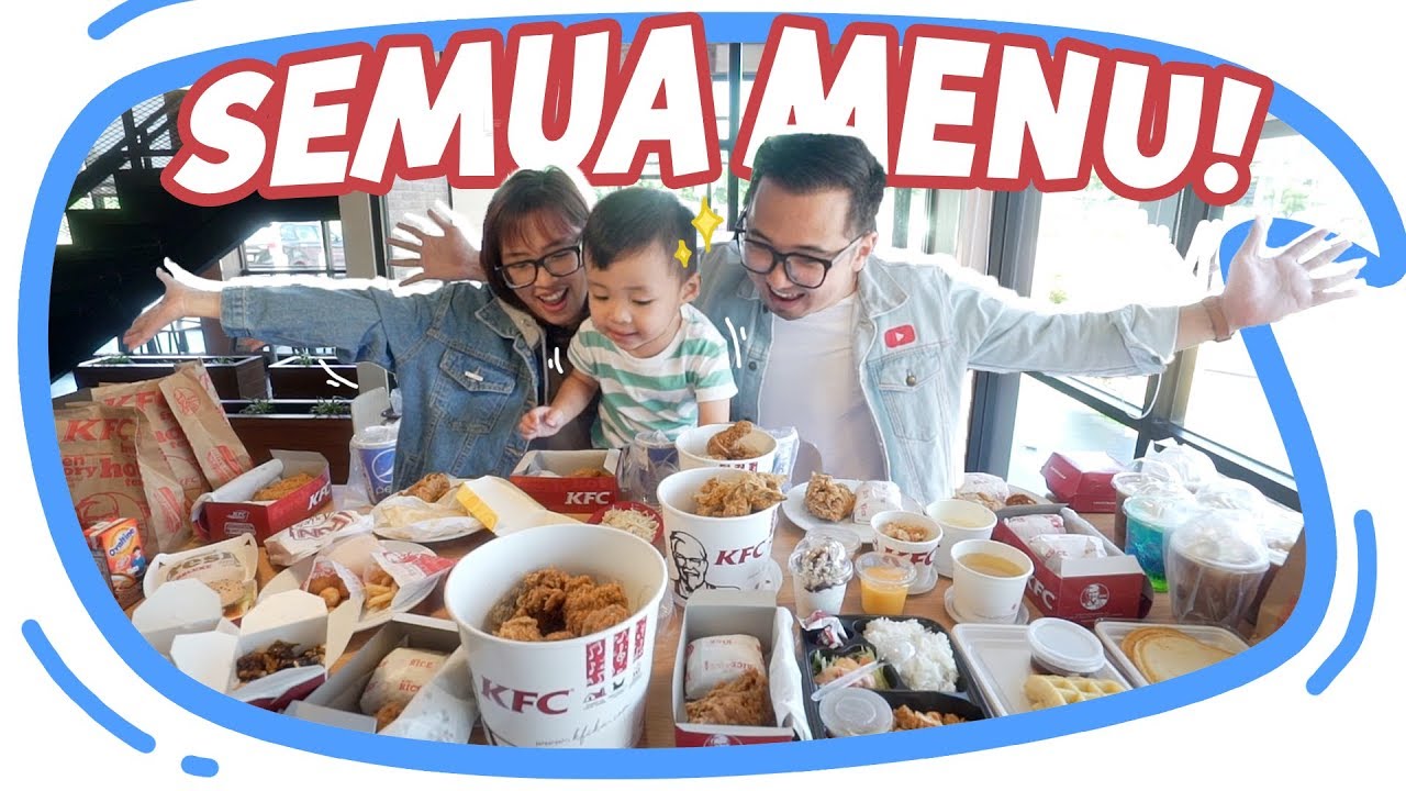 BELI SEMUA MENU DI KFC!!! #BORONG Wkwkwkw