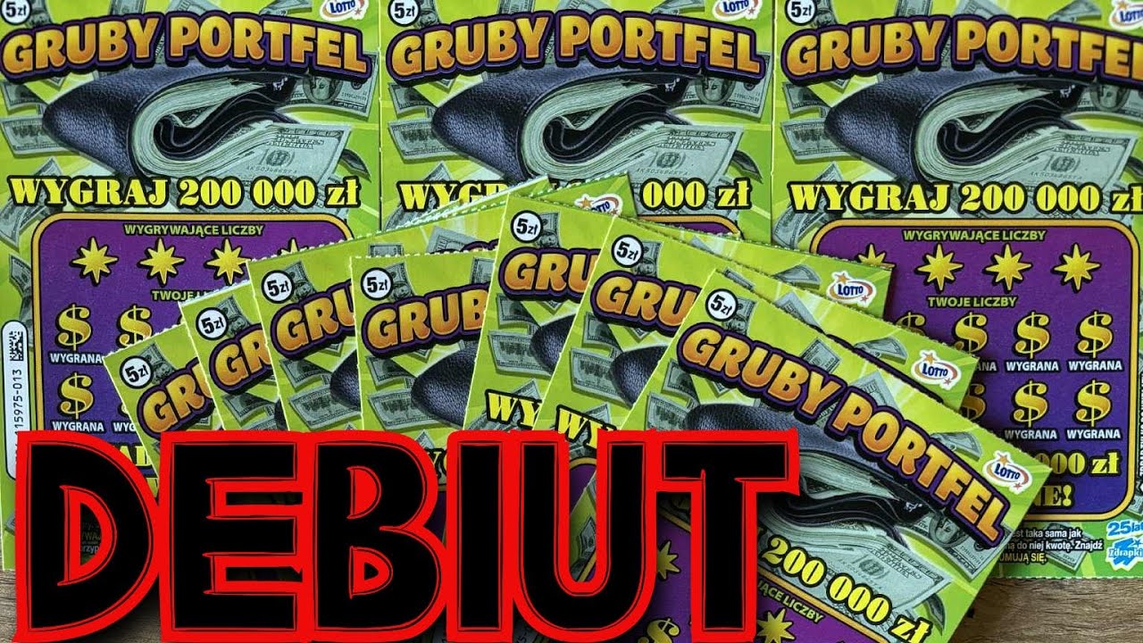 PREMIERA zdrapki GRUBY PORTFEL 👛🤩 10 sztuk plus super linie 🎉🩷 #zdrapki #lotto #scratch 