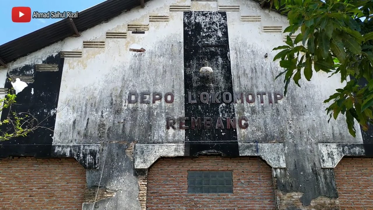 STASIUN REMBANG - Cabang Ke Blora dan Keadaan Dipo Lokomotif Rembang