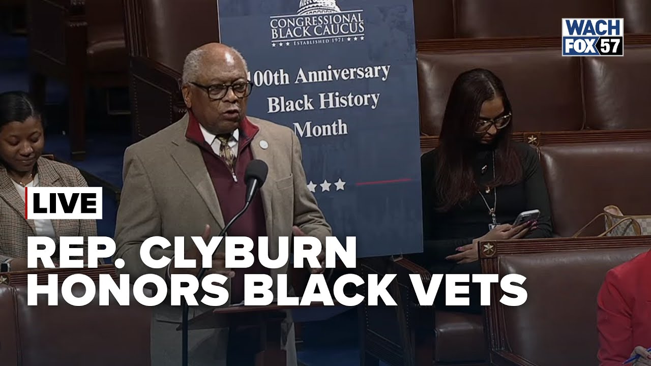 Rep. Clyburn Honors Black Vets on House Floor