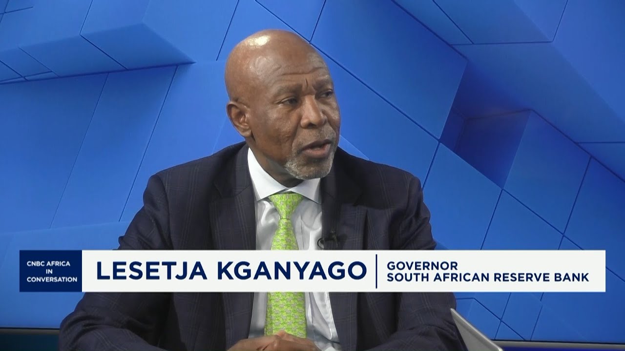 CNBC Africa беседует с губернатором SARB Лесетджей Кганьяго