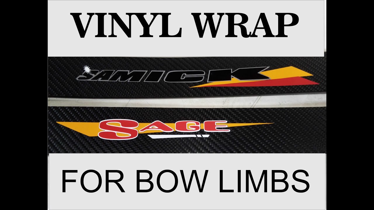 Semi wrap of recurve bow limbs