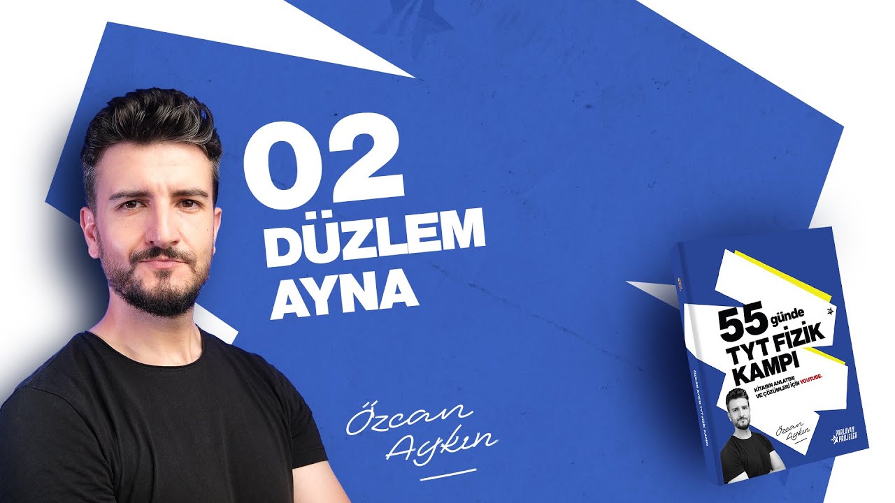 55 Günde TYT Fizik Kampı | 40. Gün | Görüş Alanı | Düzlem Ayna - 2 | Optik | 2026