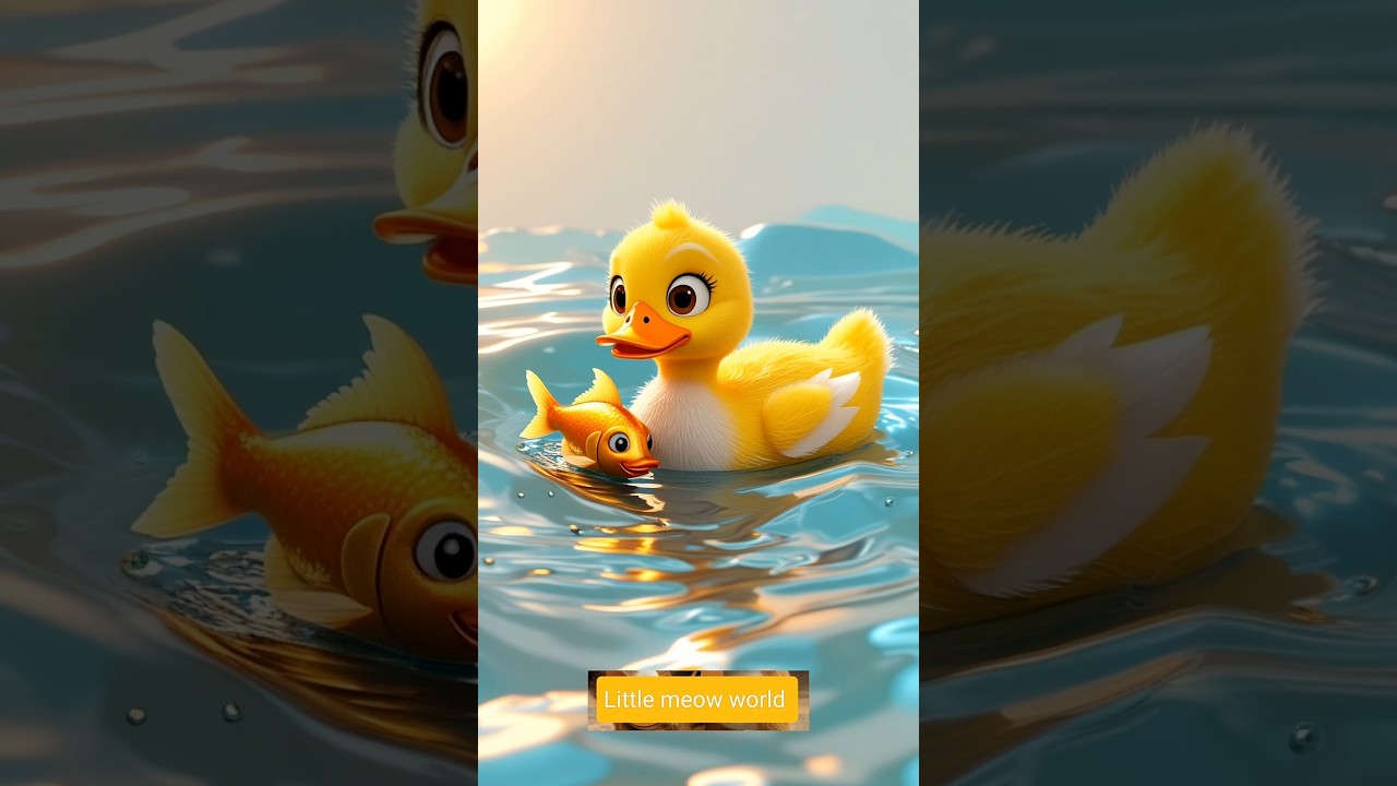 Duck and fish story. 