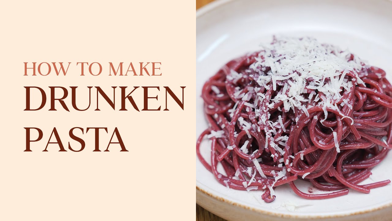 The Perfect Date Night Pasta - How to make Drunken Spaghetti (Spaghetti all'Ubriaco)