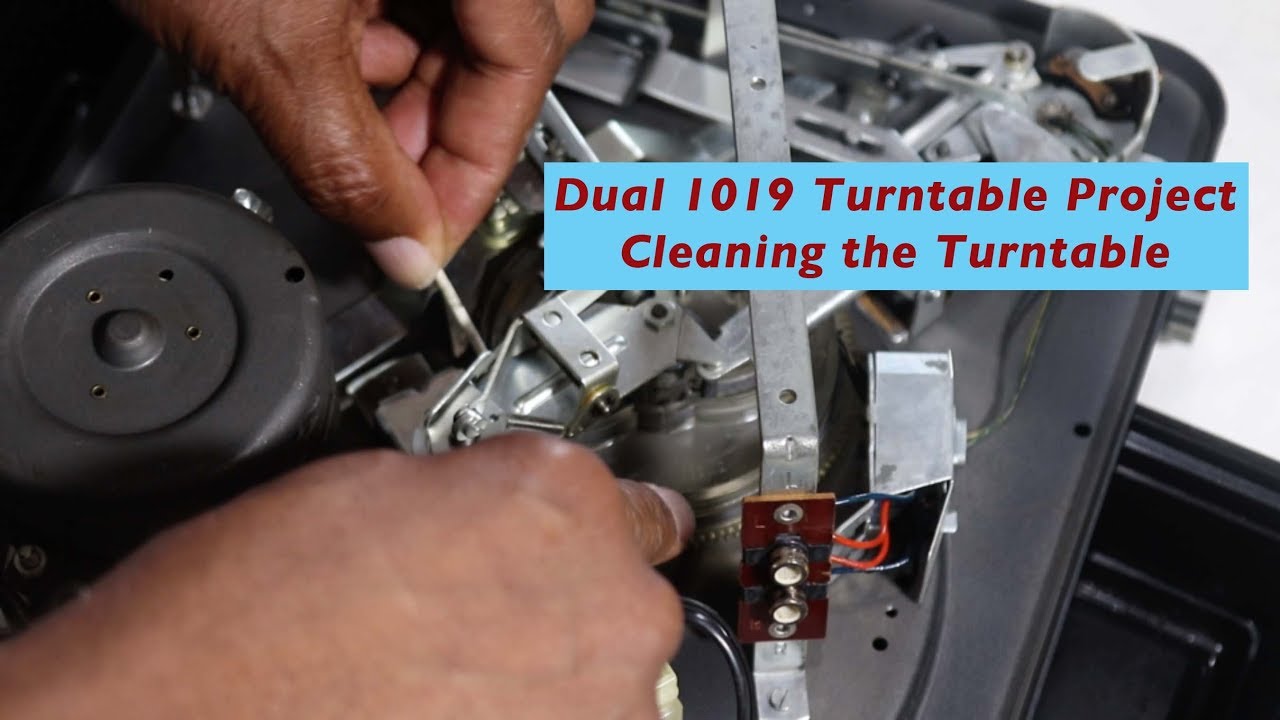 Dual 1019 Turntable Fix-up and Cleaning Tips- Try This Before You Toss it