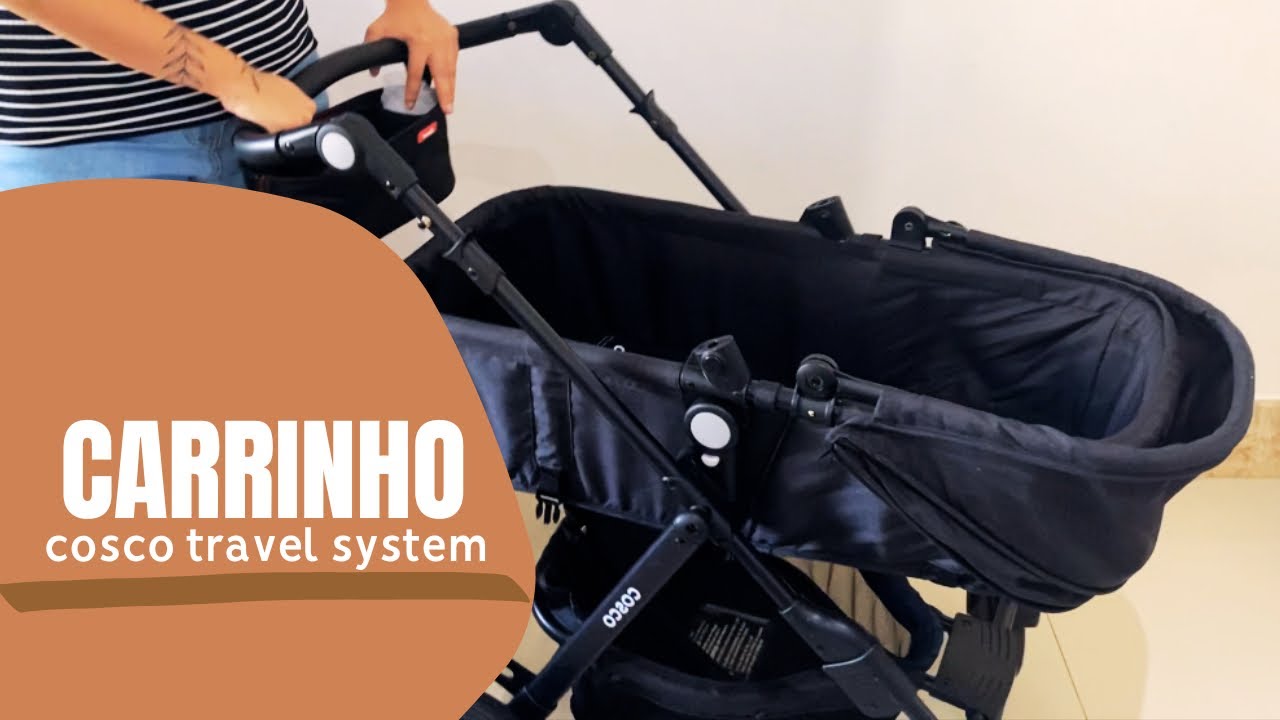 Carrinho de bebê cosco travel system - O que achei?