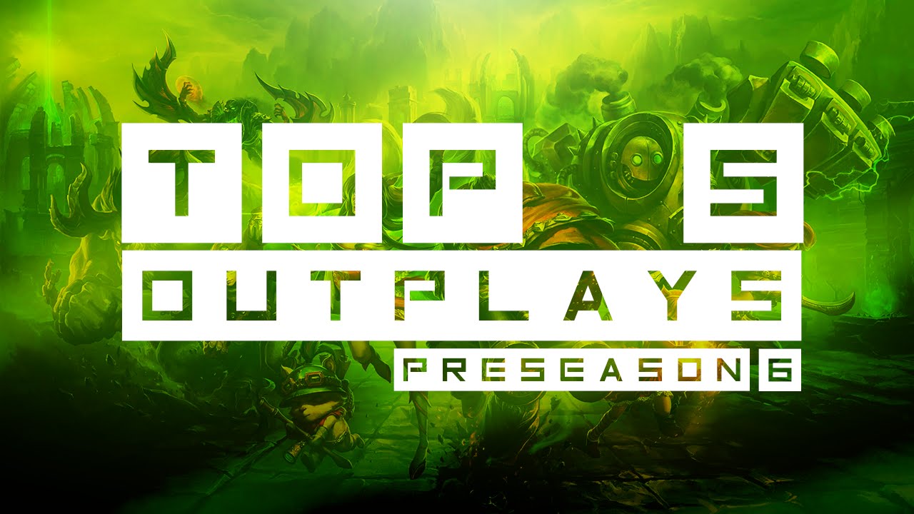 Top 5 Outplays | Pre Season 6 (League of Legends)