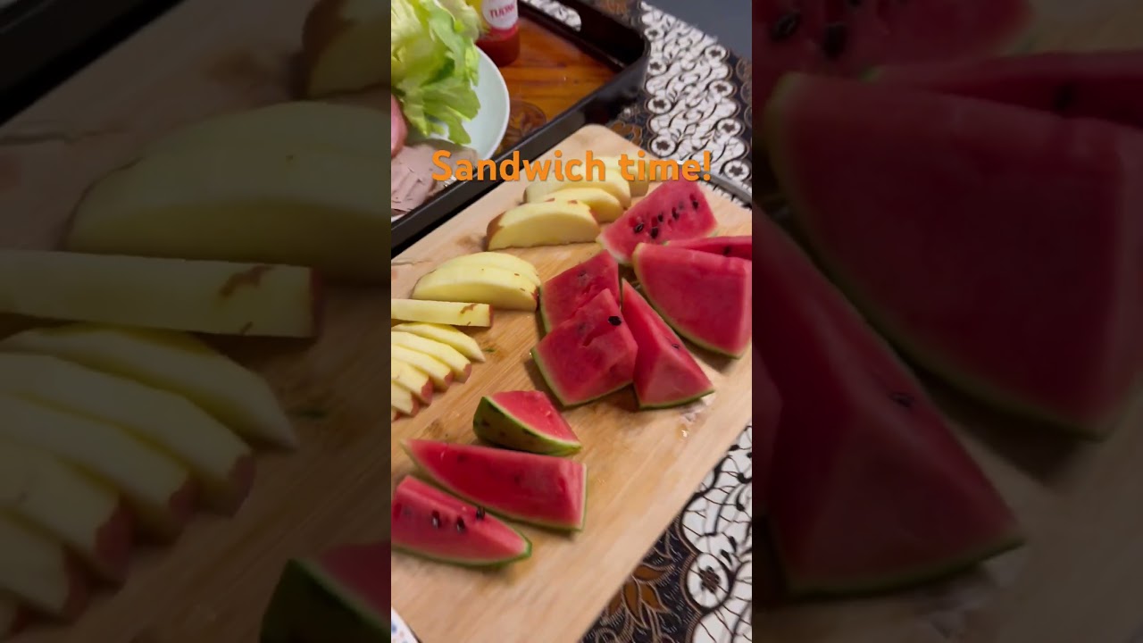 No Cooking cause it’s Sandwich Time! 