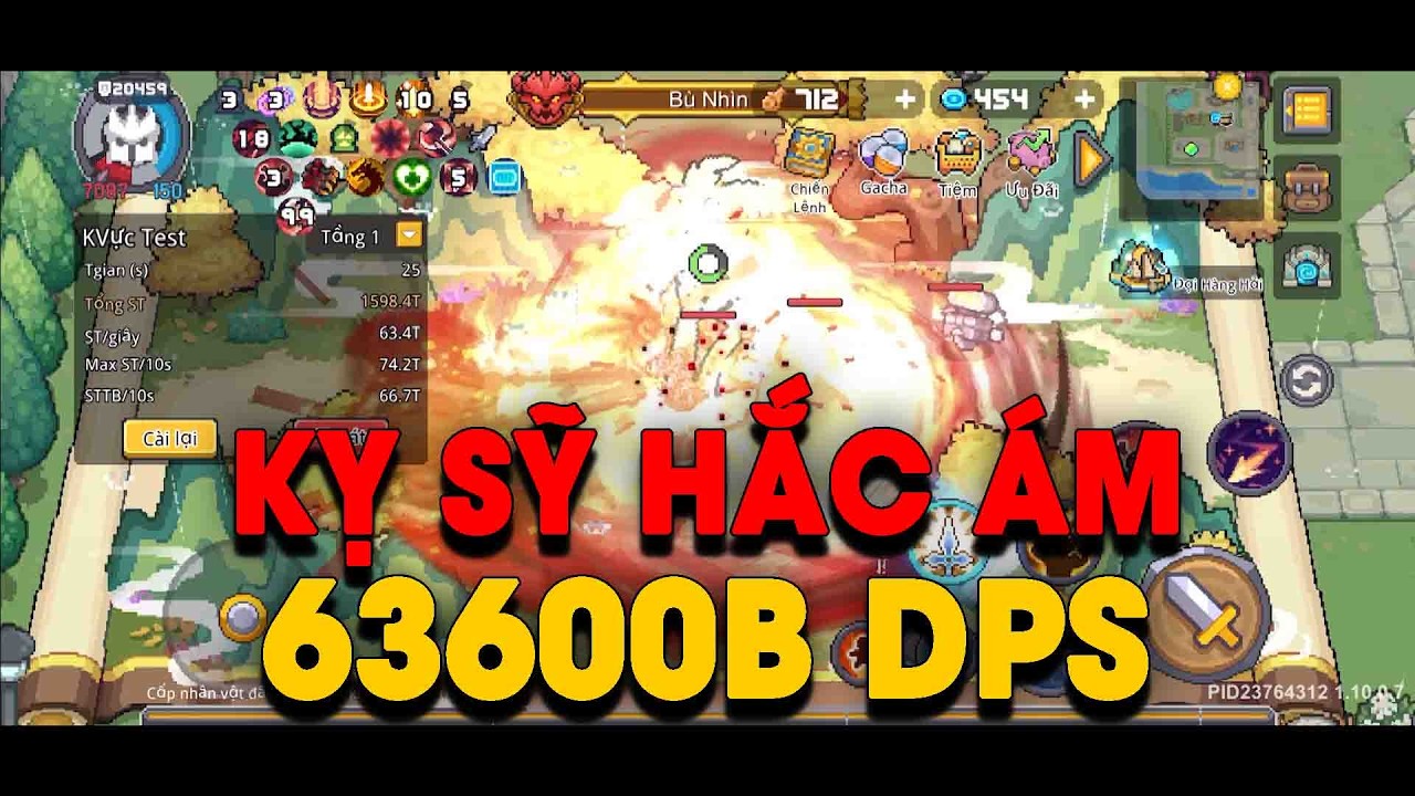 Build DREAD KNIGHT 63.600B DPS Siêu Bá Mùa SS6 #Pucca