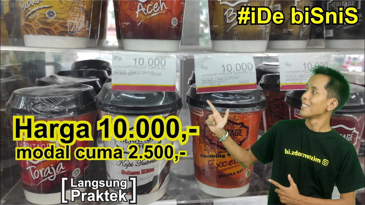 Cara Membuat Kemasan Kopi Murah l Tutorial