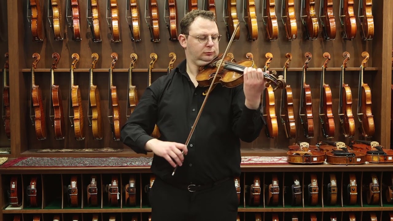 Matteo Goffriller, Venice c. 1720 Violin Demonstration
