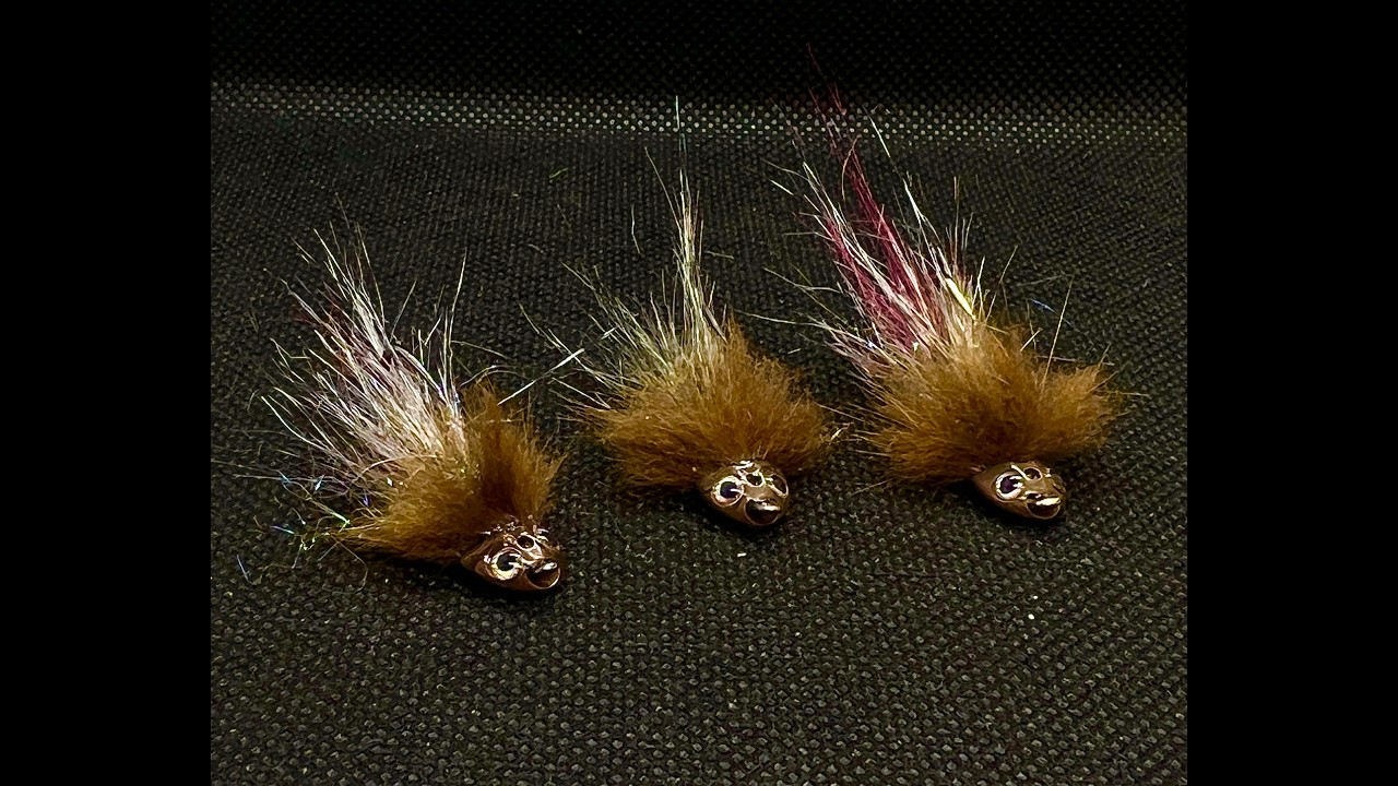 Sculpin streamer mini, passer klasse 5 fluestang.
