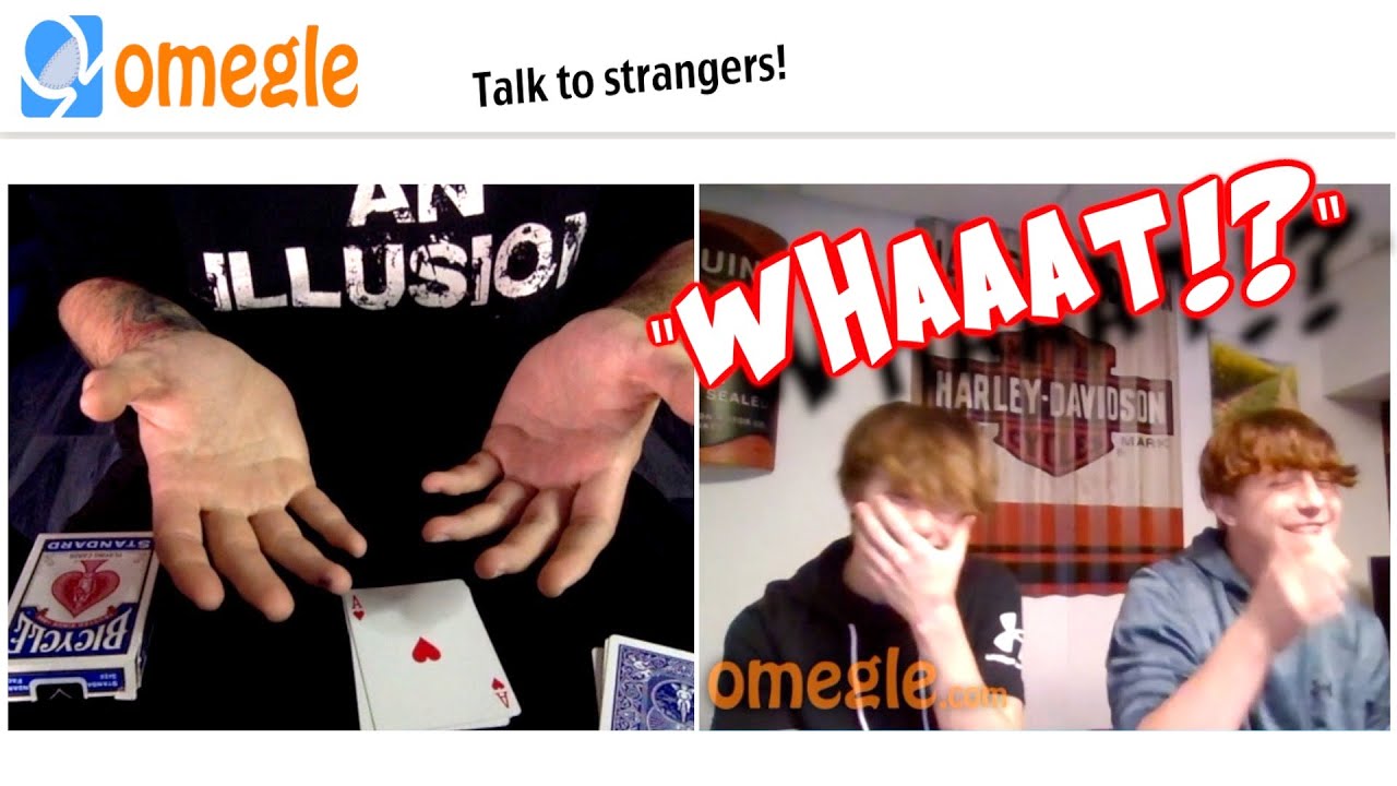 MAGIC on OMEGLE! | JS Magic