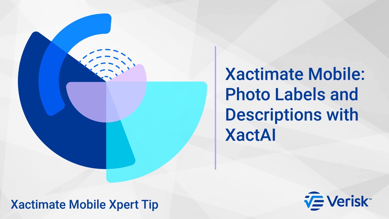 Photo Labels and Descriptions with XactAI | Xactimate Mobile Xpert Tip