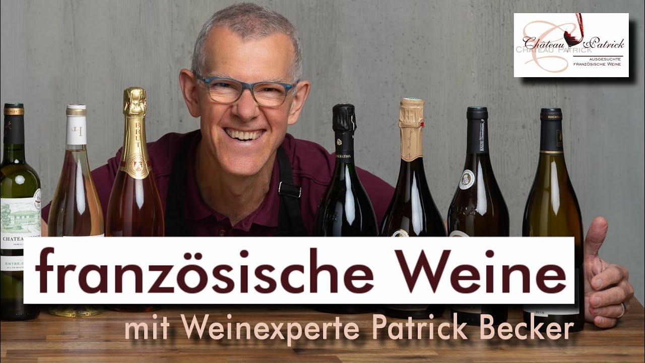 franz&ouml;sische Weine mit Weinexperte Patrick Becker von Chateau Patrick Video
