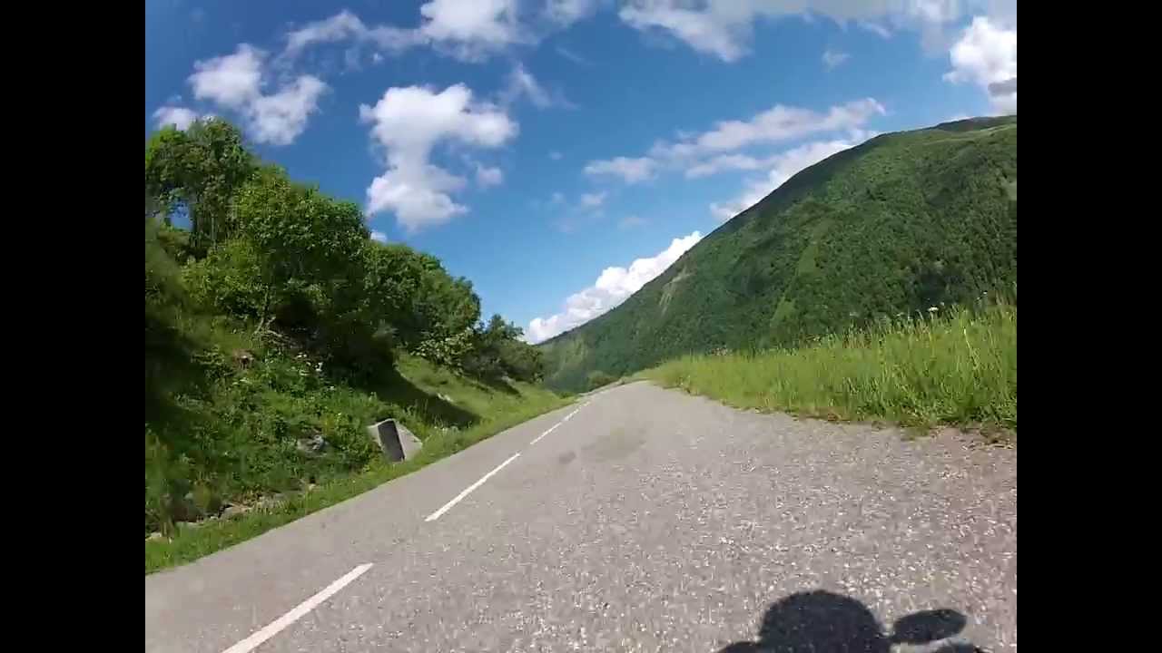 Col de la Madeleine, descente vers La Léchère