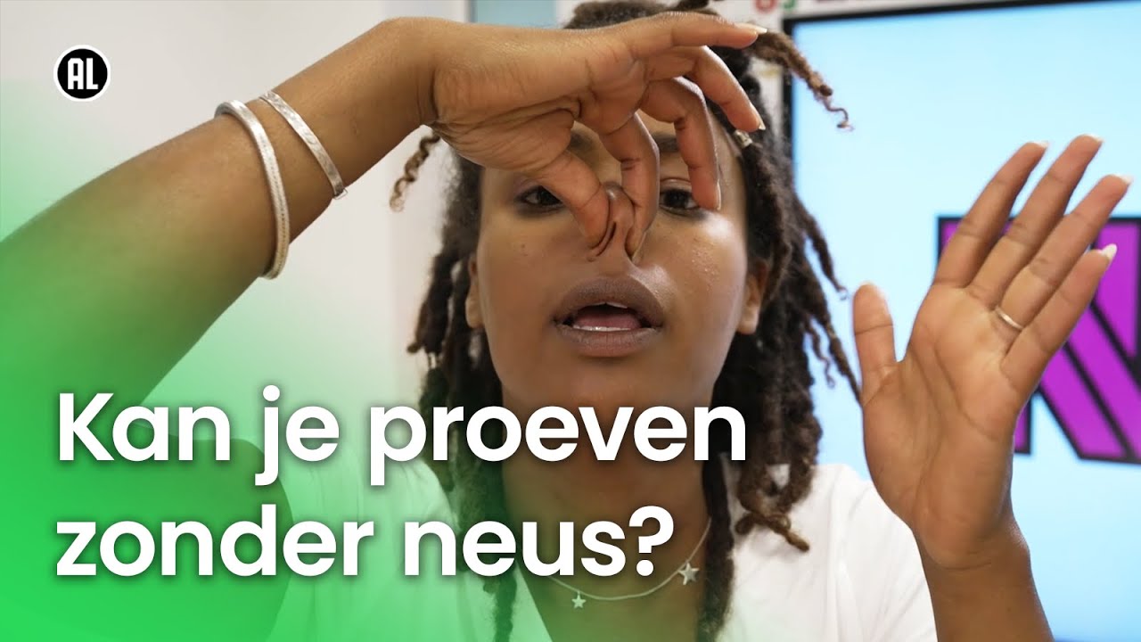 Kan je proeven zonder neus? | NOJ