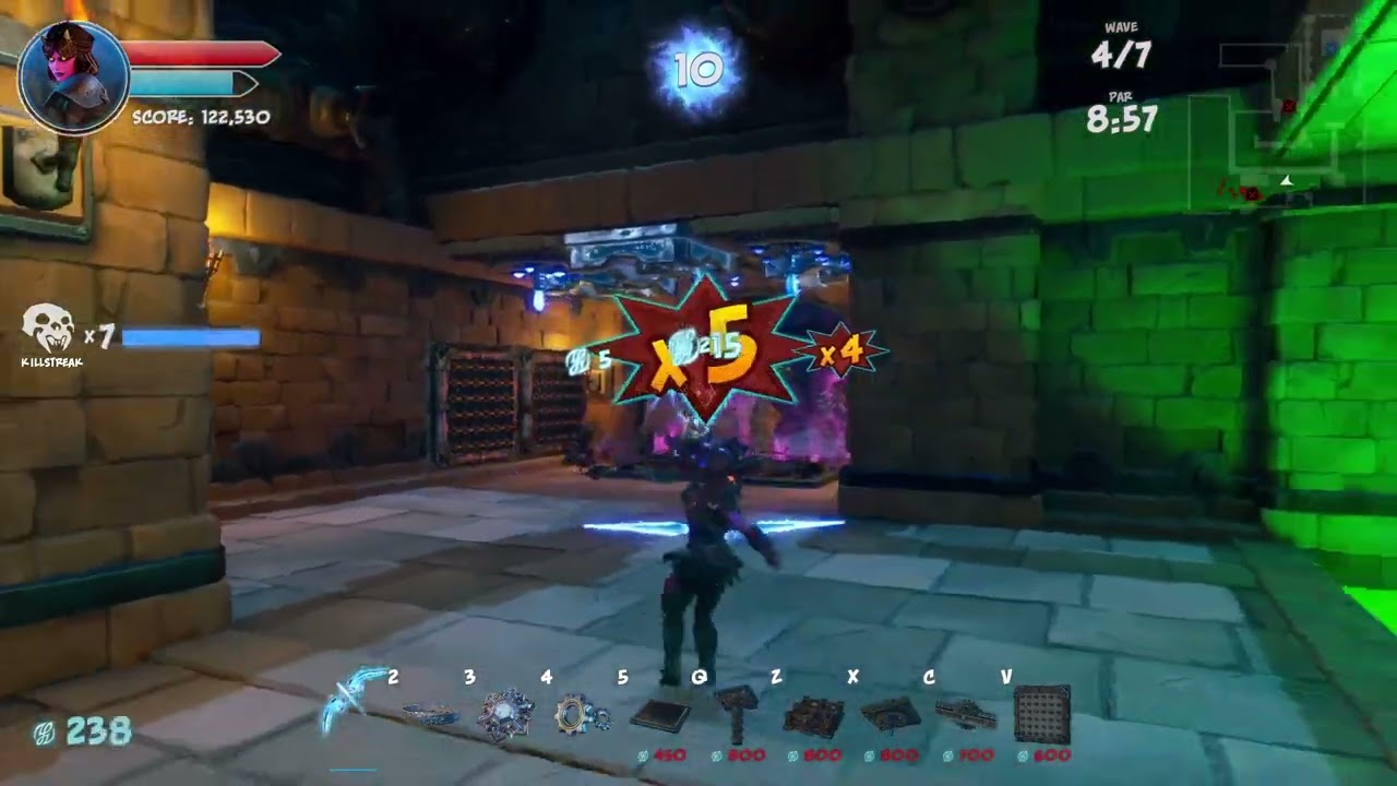 Orcs Must Die! 3 [Rift Lord - Solo - 5 Skulls] Map 07 - Close Quarters [Plan 3] {Patch 1.2.1.0}