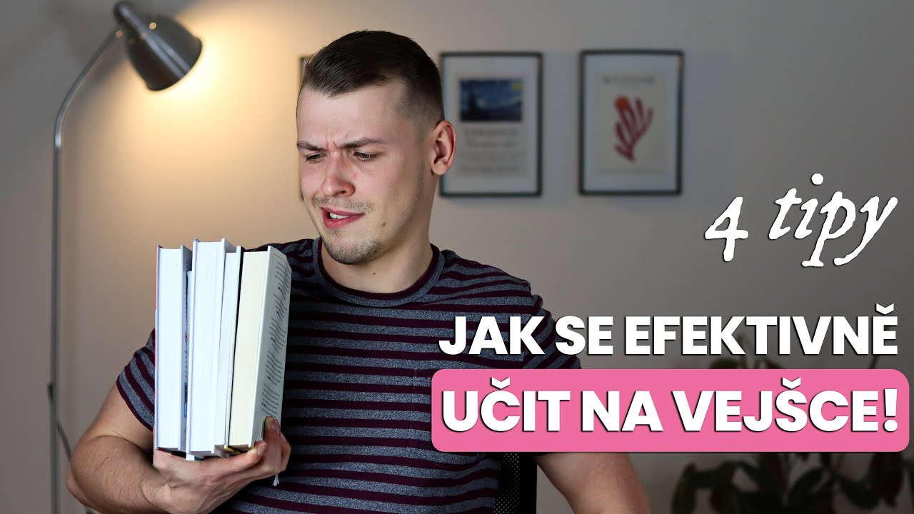 4 TIPY, JAK SE UČIT NA VYSOKÉ ŠKOLE LÉPE!