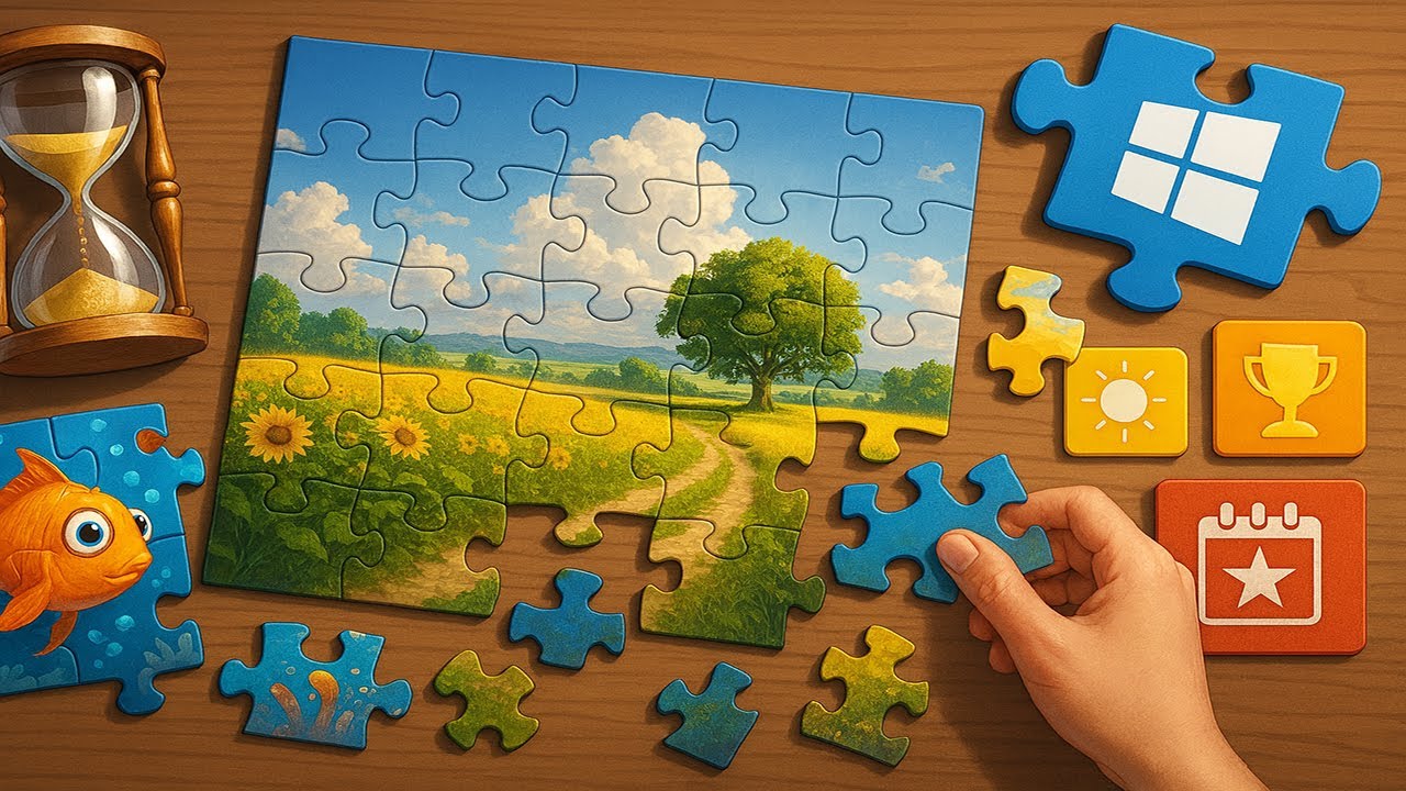 Microsoft Jigsaw Gameplay – Classic, Jam & Daily Puzzle Fun - 01