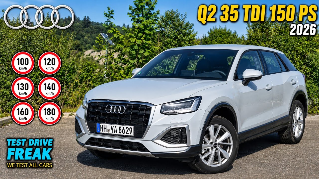 2026 Audi Q2 35 TDI 150 PS Test Drive | Fuel Consumption & Performance Review
