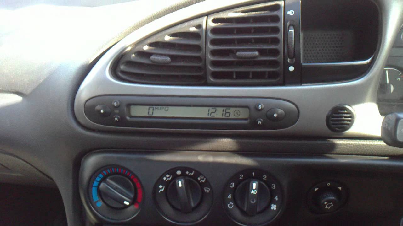 Ford Mondeo MK2 Installing a Trip Computer Part 3