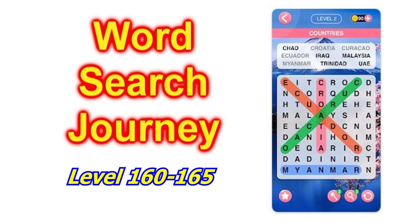 Word Search Journey &mdash; игра-головоломка со словами, уровни 160&ndash;165. А вы играете?