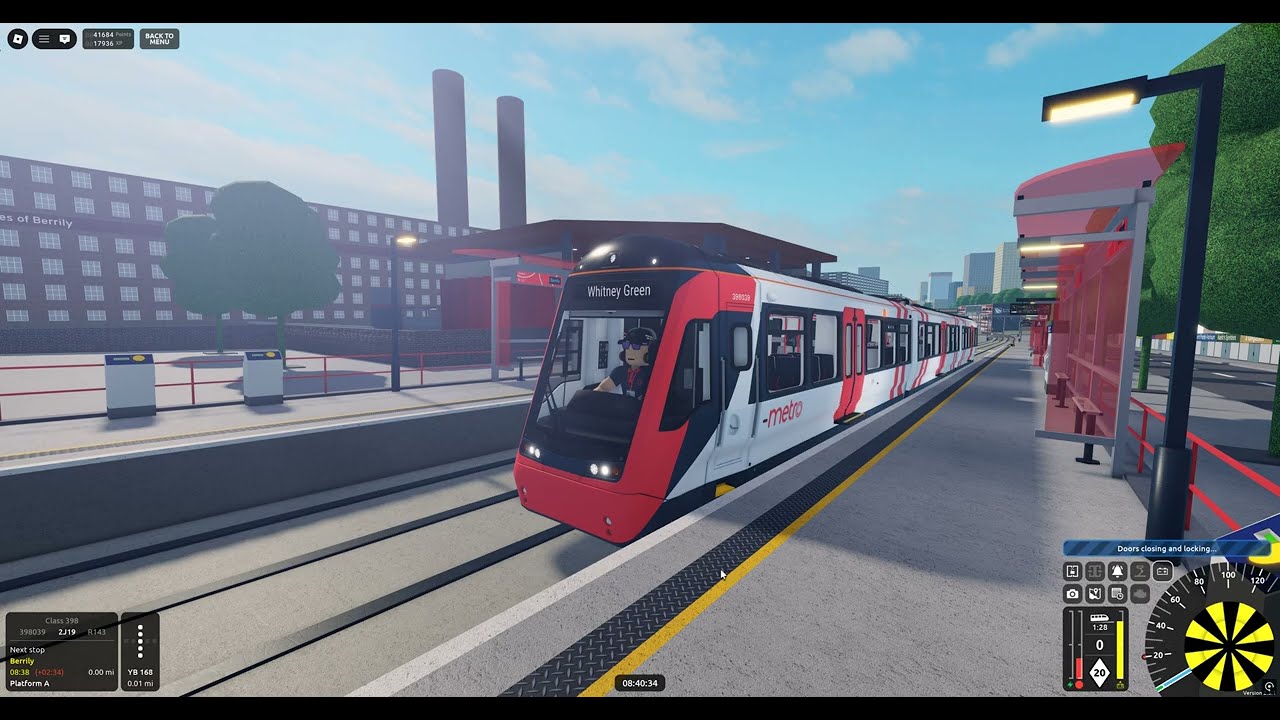 Roblox SCR v2.3.1 R143 Stepford Central➡️Whitney Green (Class 398/0)
