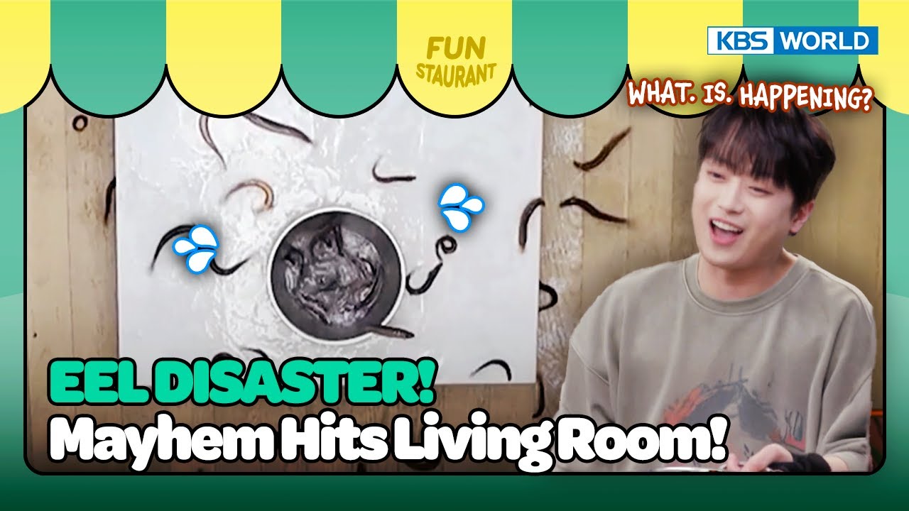EELS ON THE LOOSE!! 🐟🏃‍♂️🏃‍♂️💨 [Stars Top Recipe at Fun Staurant : EP.268-1 | KBS WORLD TV 250505