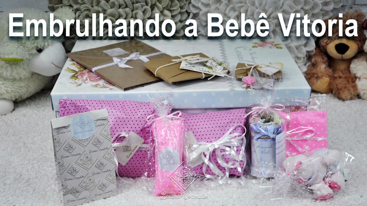 Embrulhando a Bebê Vitória - Box Packing Reborn Doll (ASMR)