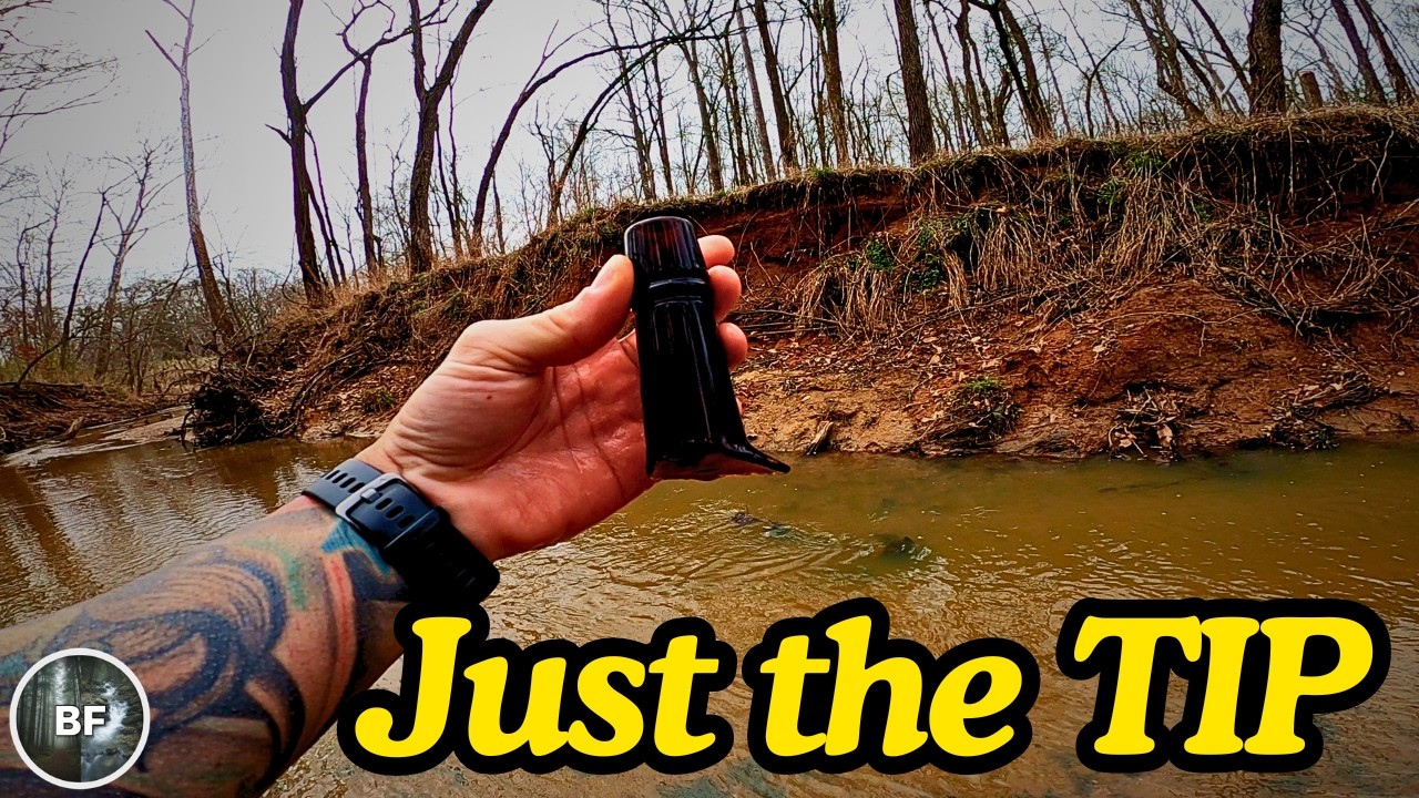Creek Walking & Bottle Hunting in the Woods | “Just The Tip” Backwoods Exploration