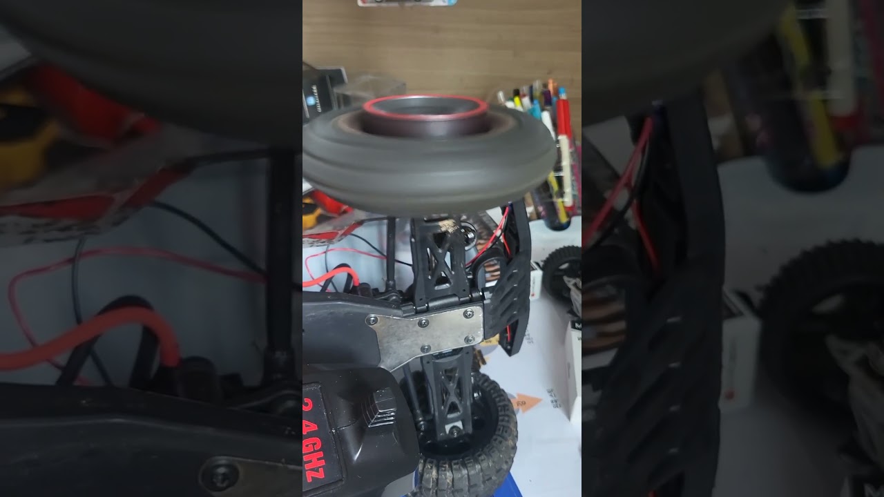 $112 brushless motor rc car test #rc #rccar #monstertruck
