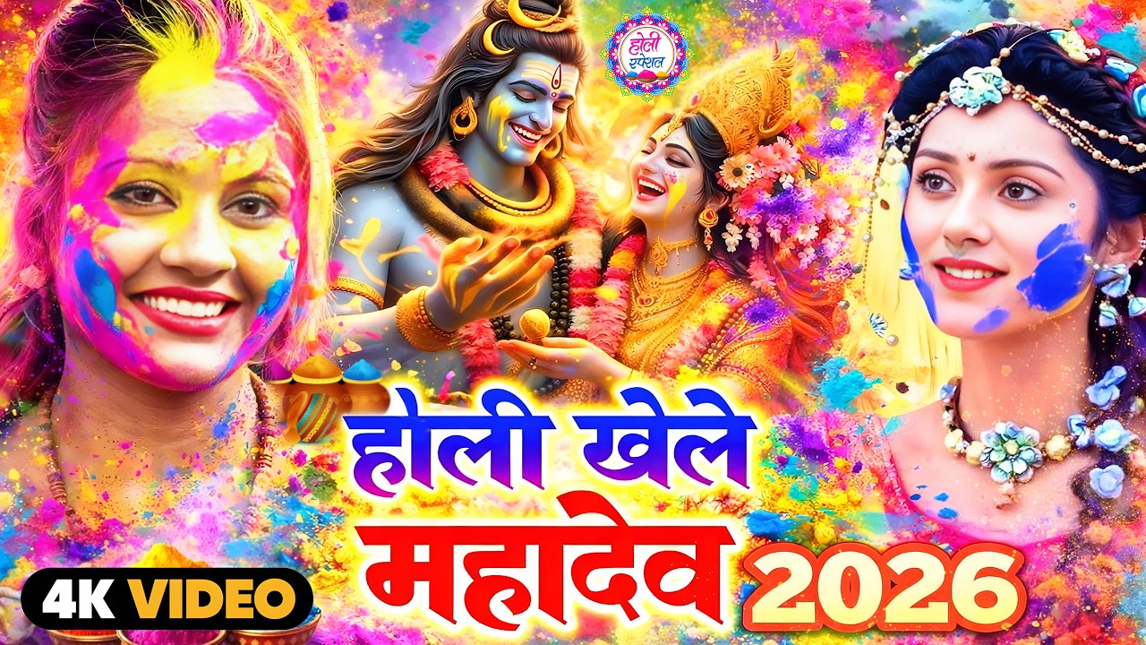 #video पारम्परिक होली गीत 2026 || होली खेले महादेव || #Bhagti Holi Geet || Holi Ke Gana 2026 Ke