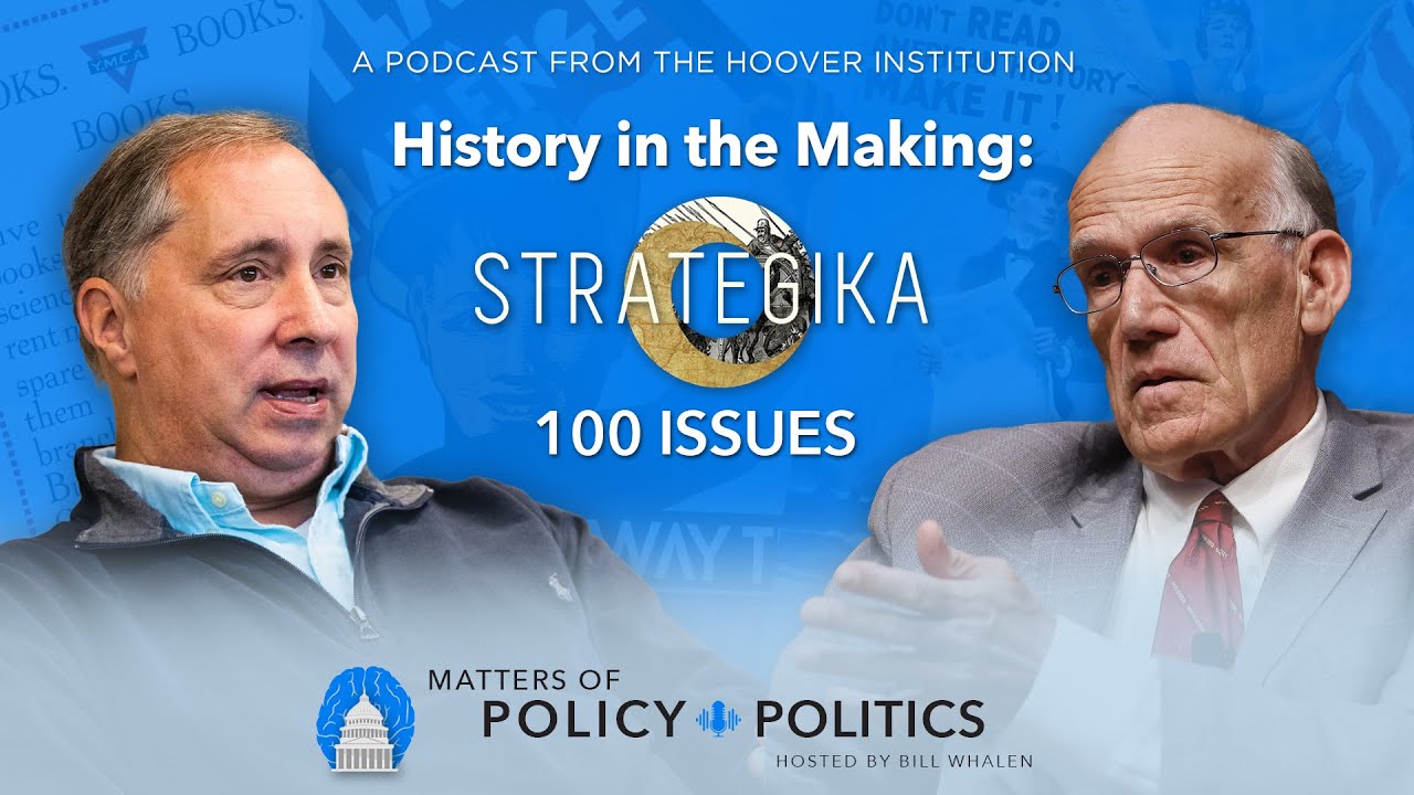 History in the Making: Victor Davis Hanson on Strategika’s 100 Issues, Examining Wars Present & Past