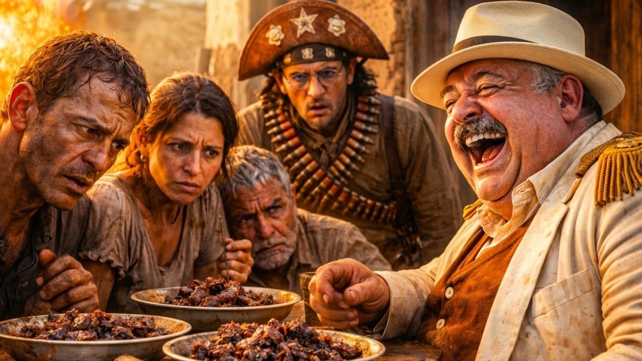 O CORONEL MANDOU SERVIR COMIDA PODRE… SEM SABER QUEM ESTAVA NA MESA