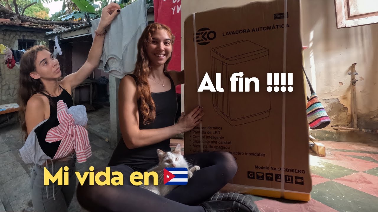 Me compré una lavadora en Cuba 🇨🇺 😱 / ¿ cómo lo logré ? / un sueño cumplido