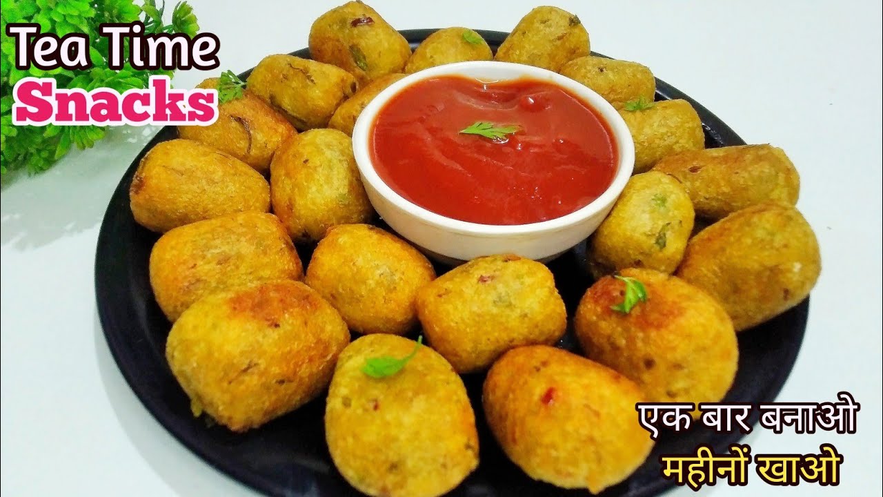 सिर्फ दो ब्रेड और कच्चे मटर से एक कुरकुरा Crispy नगेट्स Matar Nuggets l Tea Time Snacks l GreenPeas