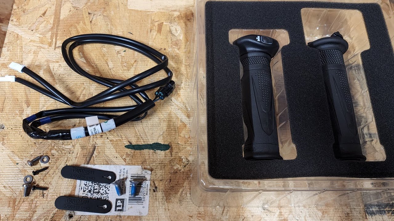 How To Install Factory Heated Grips | Triumph Trident 660