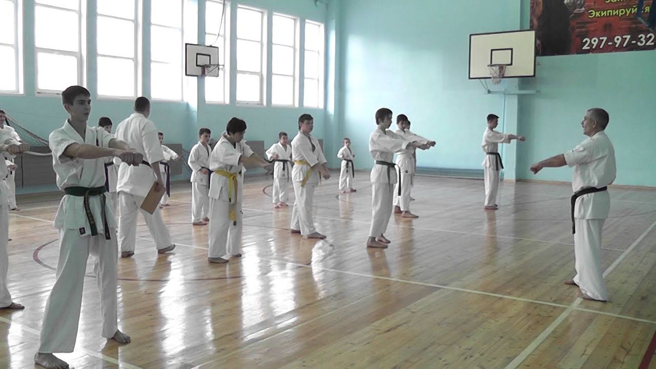 Киокушинкай. Экзамен 5