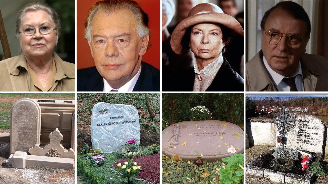 15 VERSTORBENE DEUTSCHE SCHAUSPIELER: IHRE LETZTE RUHESTÄTTE UND DIE ERSCHRECKENDE WAHRHEIT!