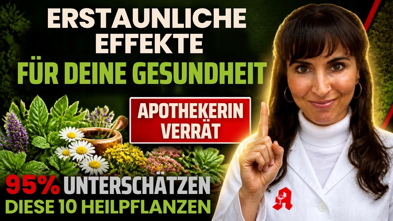 Apothekerin verrät: 10 starke Heilpflanzen retten deine Gesundheit - Wildkräuter erkennen & sammeln