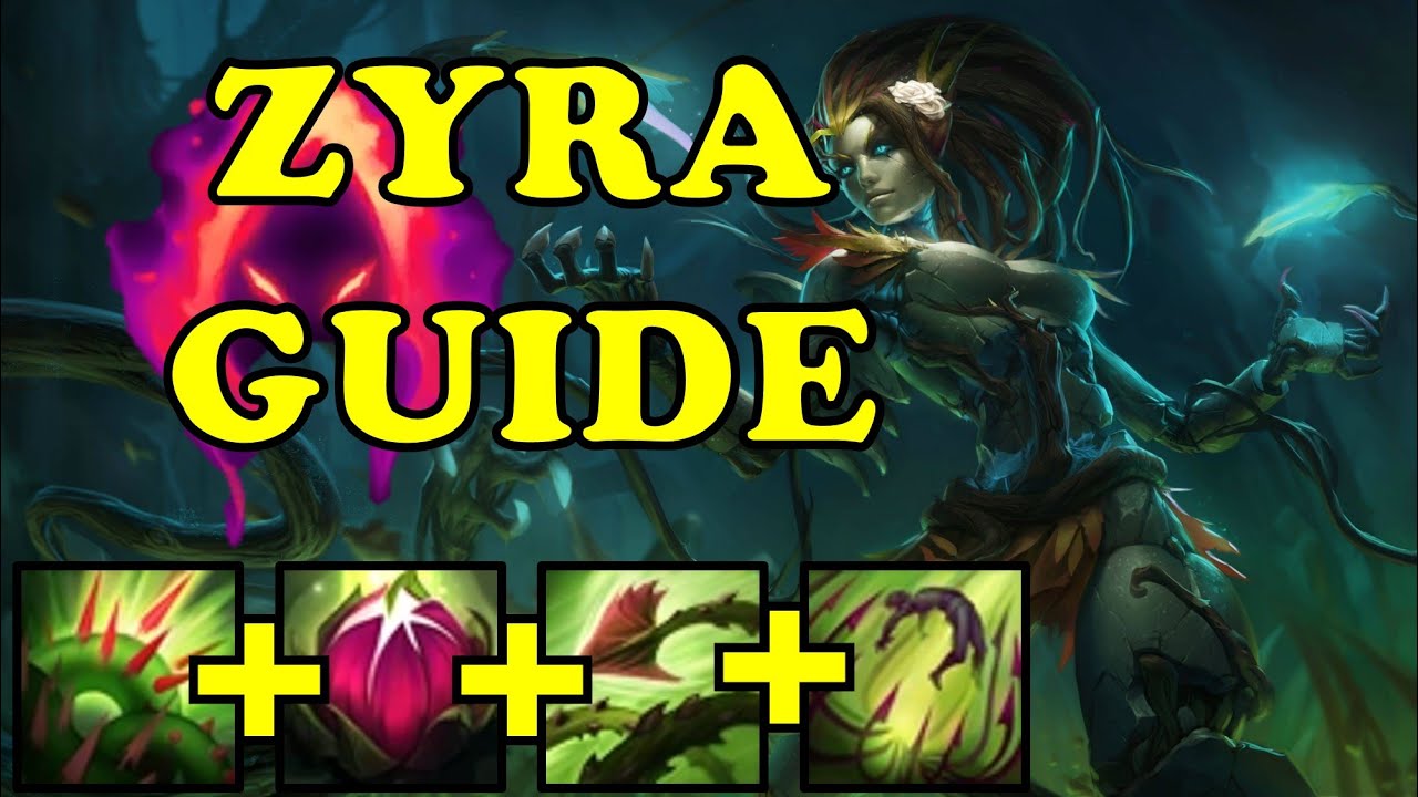 ZYRA GUIDE | ARAM | League of Legends | S10