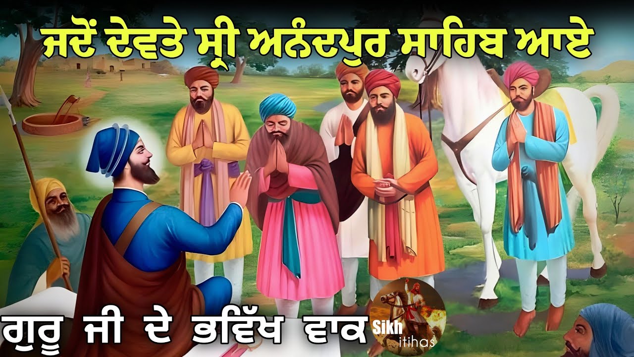 ਜਦੋਂ ਦੇਵਤੇ ਸ੍ਰੀ ਅਨੰਦਪੁਰ ਸਾਹਿਬ ਆਏ || ਗੁਰੂ ਜੀ ਦੇ ਭਵਿੱਖ ਵਾਕ || 100 Sakhi Guru Gobind Singh Ji