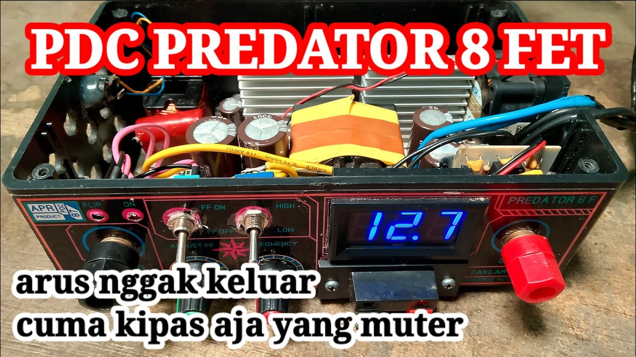 PEMULA WAJIB TAU‼️PENYEBAB ARUS OUTPUT PDC TIDAK KELUAR