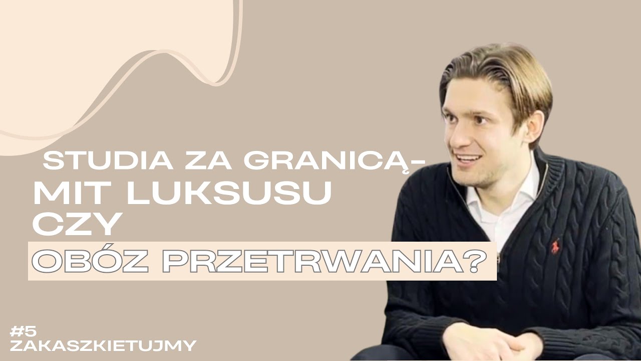 Od Nowego Jorku przez Londyn do Szczecina - studia, startupy, działania społeczne z Alexem Majewskim