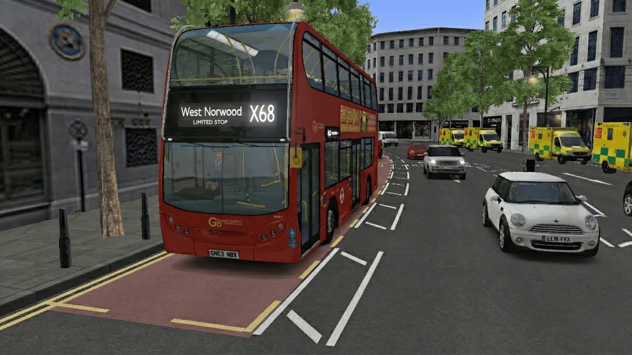 OMSI 2  | Enviro 400 | Addon London | Route x68