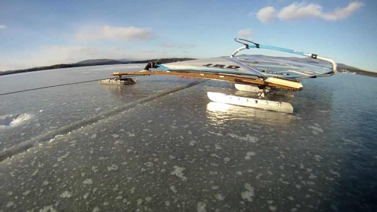Iceboard World Record GPS Speed.mpg