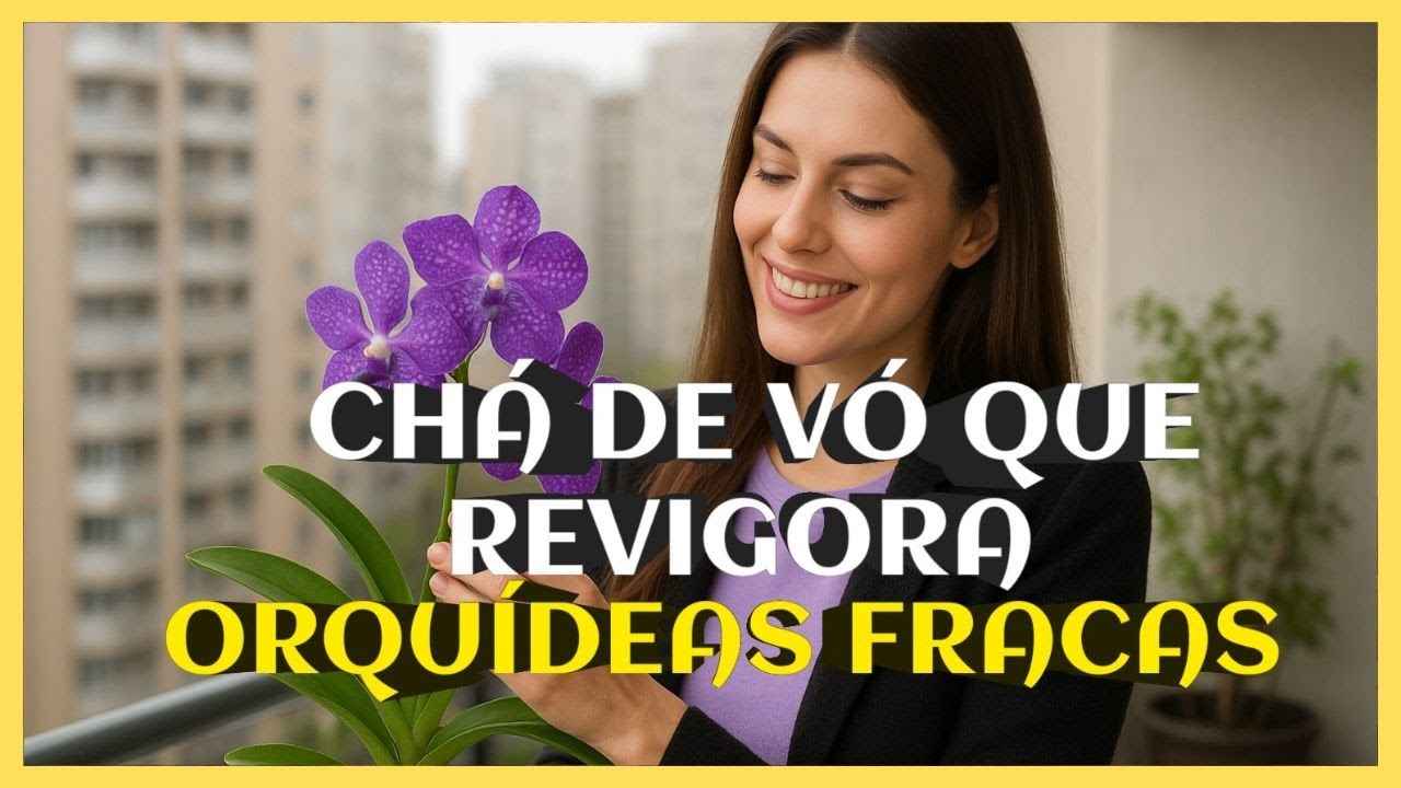 &ldquo;O  ch&aacute; de v&oacute; que revigora orqu&iacute;deas fracas em poucos dias!&rdquo; ORQU&Iacute;DEAS EM CASA 
