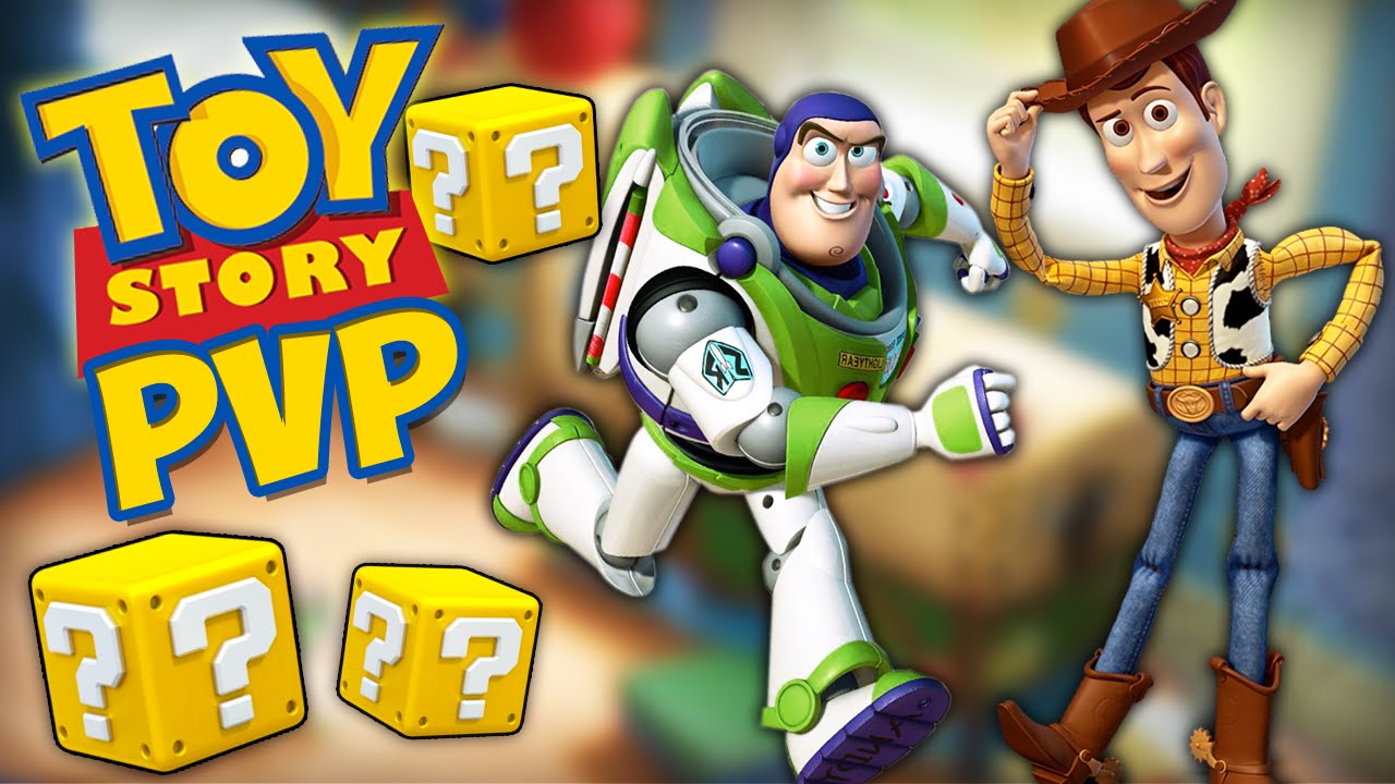 Minecraft: Toy Story 2 Lucky Block PVP! w/Blitzwinger, Athix & Frizzle